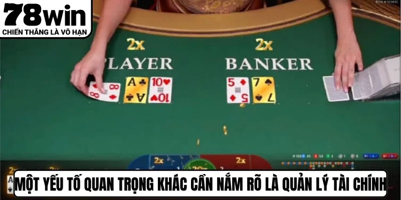 Một yếu tố quan trọng khác anh em cần nắm rõ là quản lý tài chính